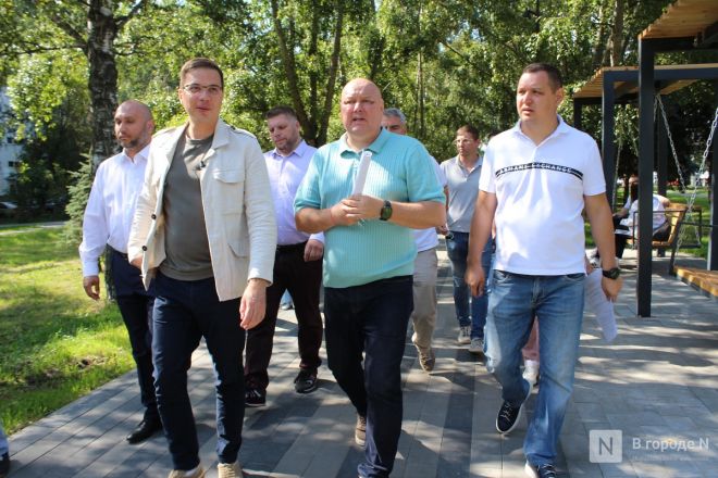 Благоустройство бульвара на проспекте Гагарина завершилось в Нижнем Новгороде - фото 21