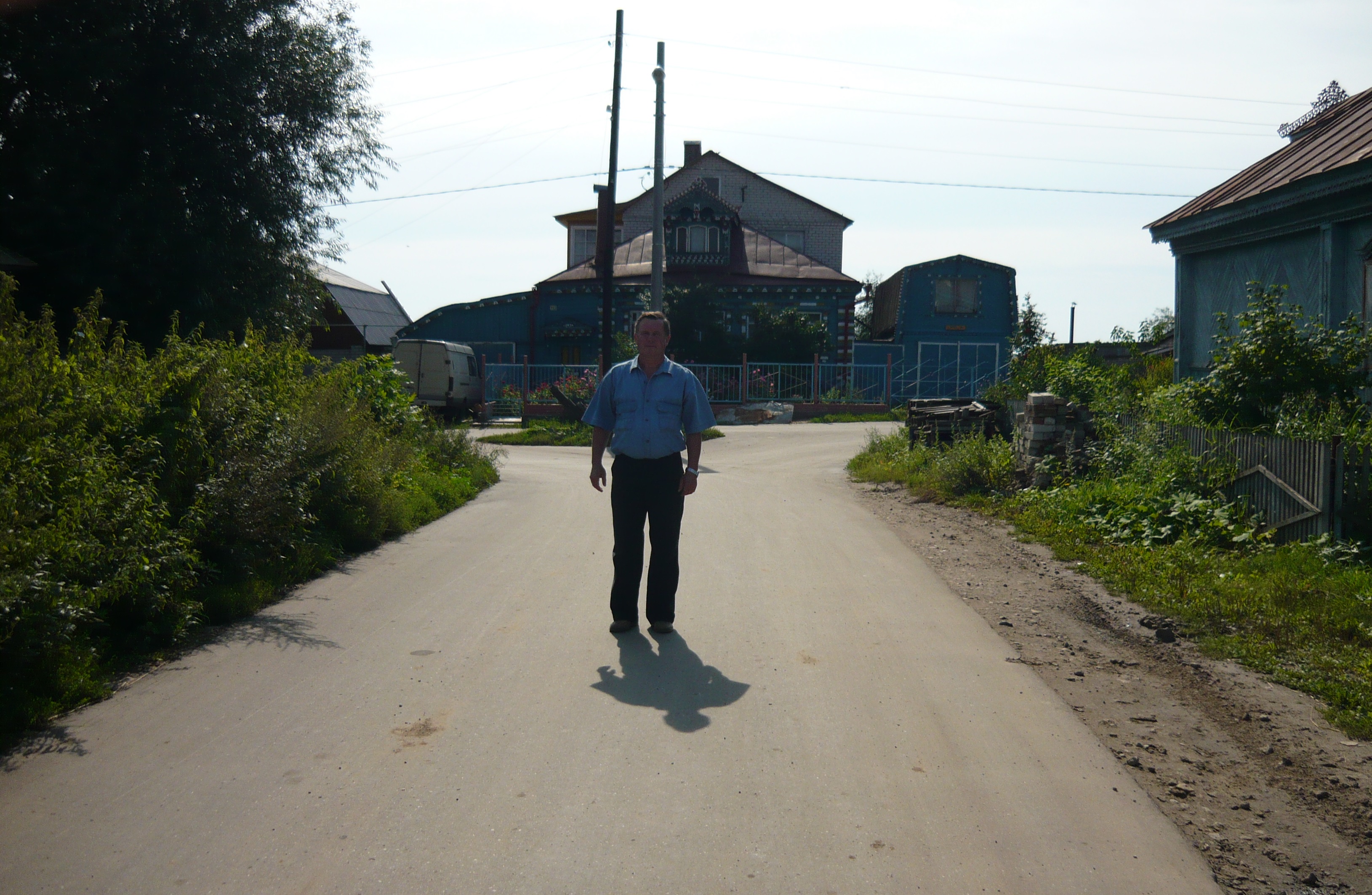 В деревне Новопокровское Нижнего Новгорода вовсю ремонтируют дороги - фото 1